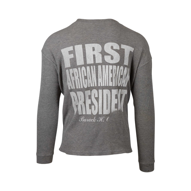 Barack Obama Long Sleeve Print (M) - Spike Vintage