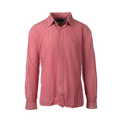 Tommy Hilfiger Pinstripe Button Up (XXL) - Spike Vintage