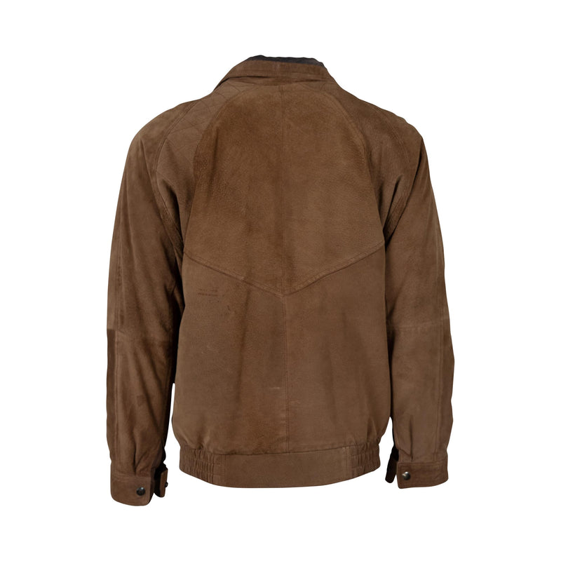 Vintage Brown Jasper Leather Jacket (XL) - Spike Vintage