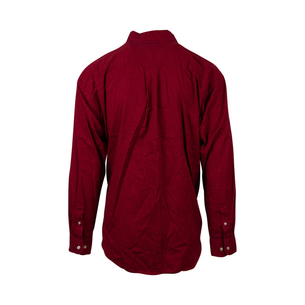 Tommy Hilfiger Maroon Button-Up (XL)