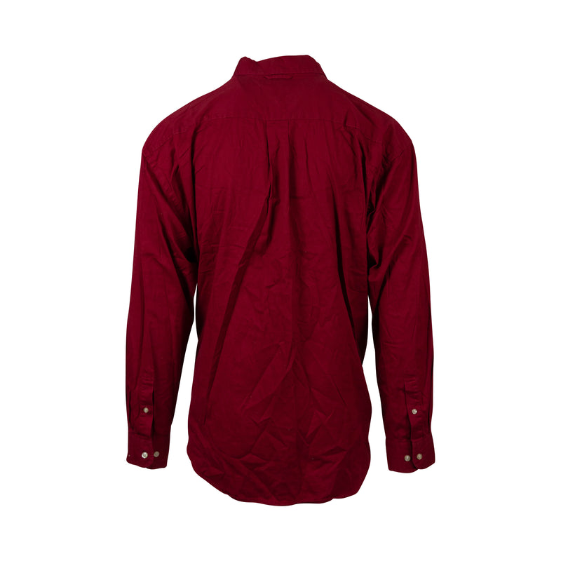 Tommy Hilfiger Maroon Button-Up (XL)