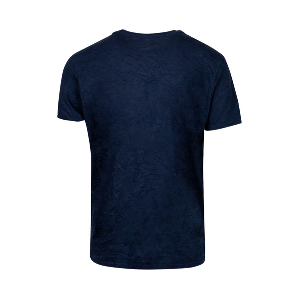 Adidas Classic Logo Navy/Orange Tee (L)