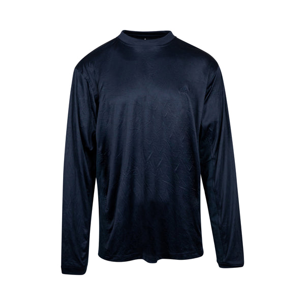 Vintage Adidas Navy Long Sleeve Pullover (2XL) - Spike Vintage