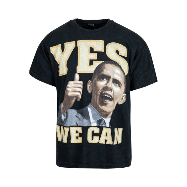 Vintage Barack Obama 'Yes We Can' Bootleg Rap Tee (L) - Spike Vintage