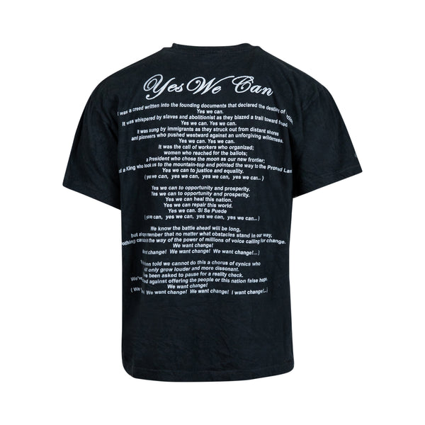 Vintage Barack Obama 'Yes We Can' Bootleg Rap Tee (L) - Spike Vintage