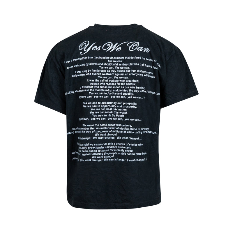 Vintage Barack Obama 'Yes We Can' Bootleg Rap Tee (L) - Spike Vintage