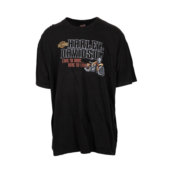 Vintage Harley Davidson 'Live To Ride' Tee (XXXL) - Spike Vintage