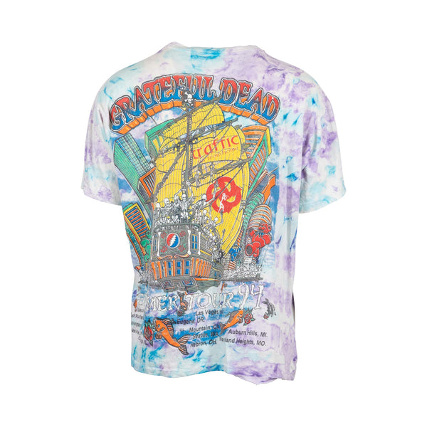Grateful Dead Summer Tour '94 All-Over Print Tee (L) - Spike Vintage