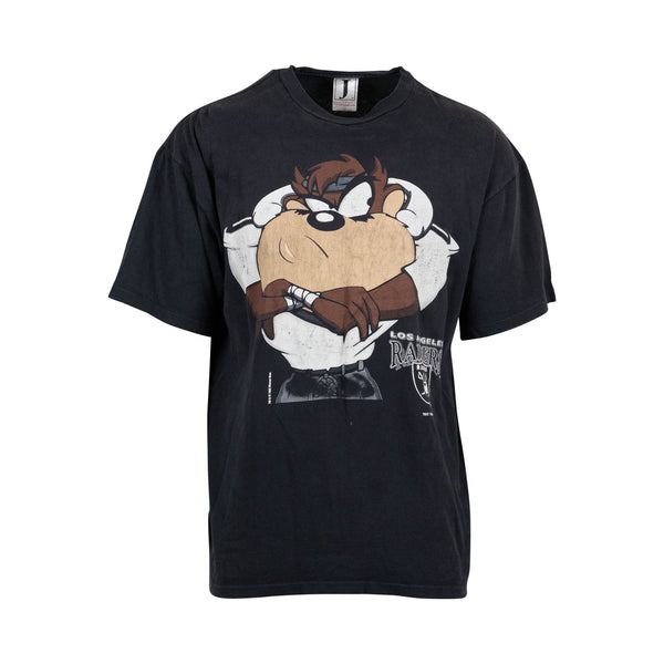 Vintage 1993 LA Raiders x Looney Toons Tee  (L) - Spike Vintage