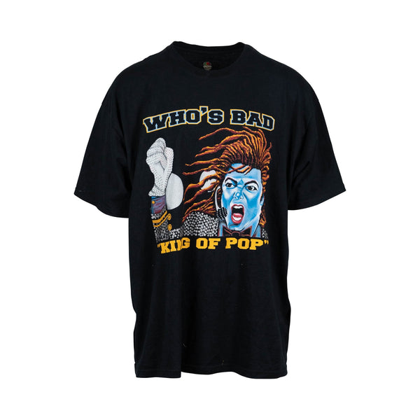 King of Pop Who's Bad Tee (XXL) - Spike Vintage