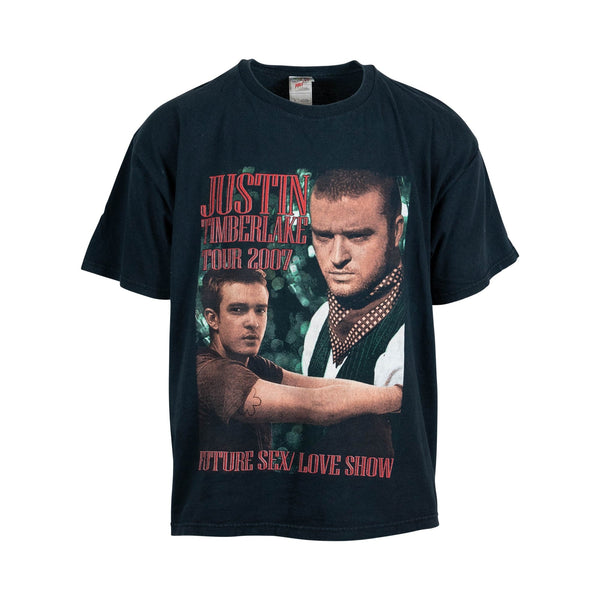 Justin Timberlake 'Future Sex-Love Show' Tour Tee (2007) (XL) - Spike Vintage