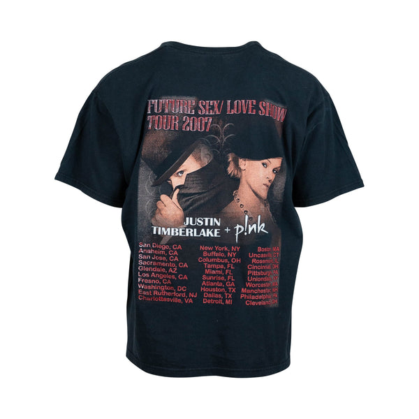 Justin Timberlake 'Future Sex-Love Show' Tour Tee (2007) (XL) - Spike Vintage