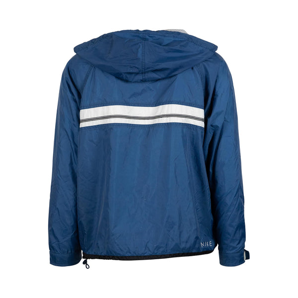 Nike Windbreaker Hoodie (Blue) (L) - Spike Vintage