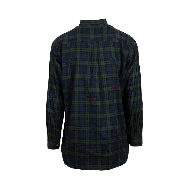 Nautica Checkered Button-Up (L) - Spike Vintage