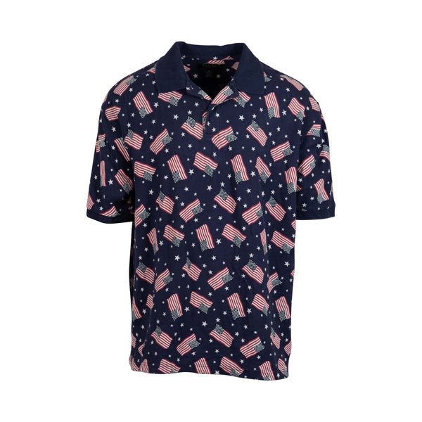 The Star Spangled Polo (XL) - Spike Vintage