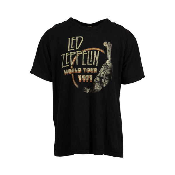 Led Zeppelin 1971 World Tour Tee (L) - Spike Vintage