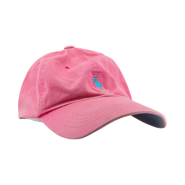 Pink Ralph Lauren Polo Cap - Spike Vintage