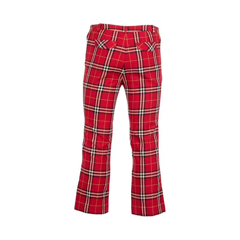 Mic Mac (Paris) Red Checkered Pants (M) - Spike Vintage