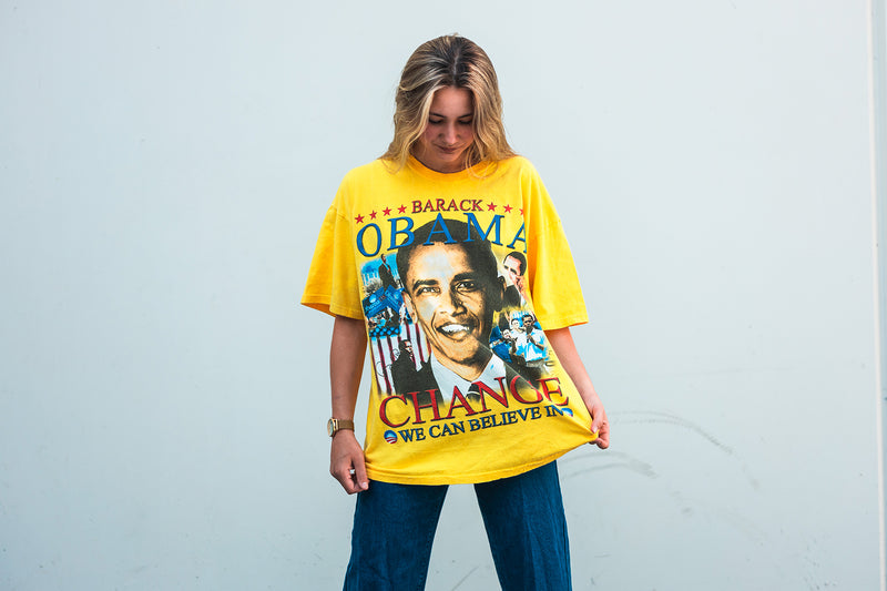 Vintage Barack Obama Bootleg Rap Tee (XL) - Spike Vintage